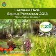 Buku Laporan Hasil Sensus Pertanian 2013 Provinsi Sumatera Utara(Pencacahan Lengkap)